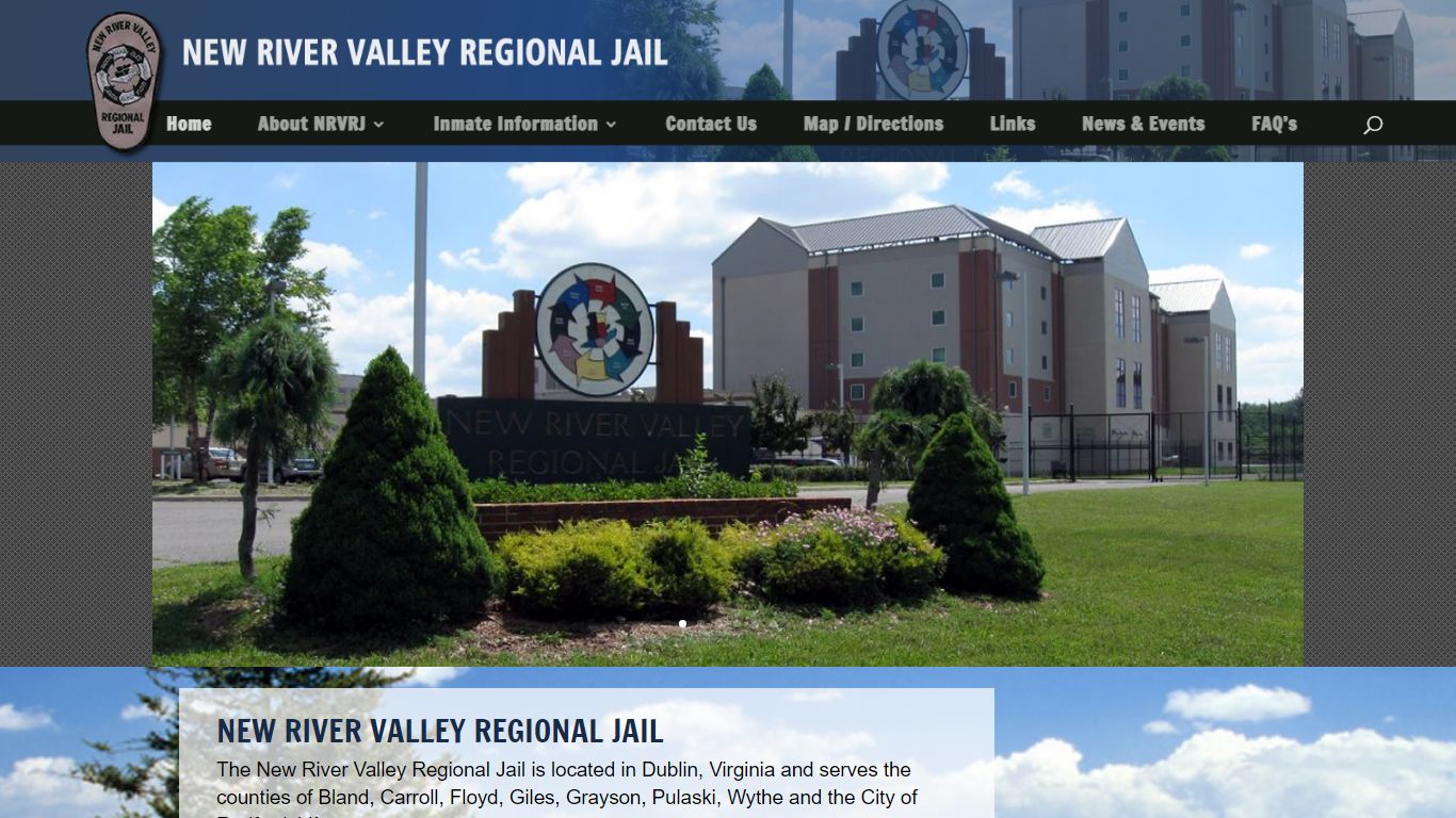 New River Valley Regional Jail | Inmate Search | Inmate Programs